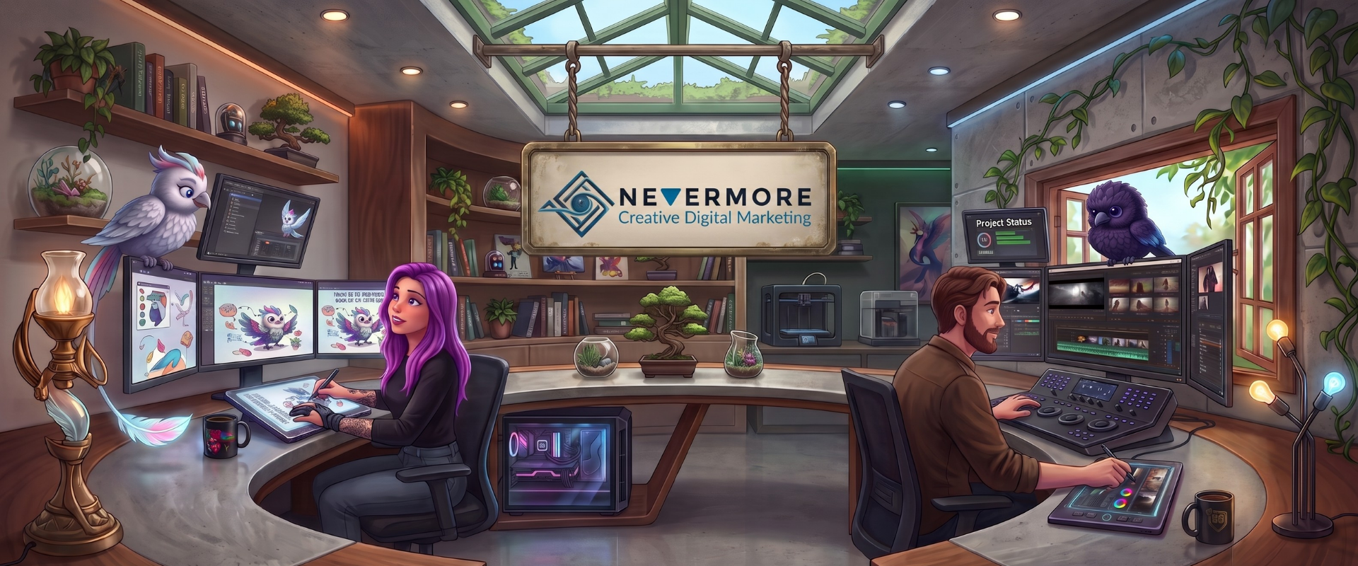 Nevermore Digital Marketing About Us Header