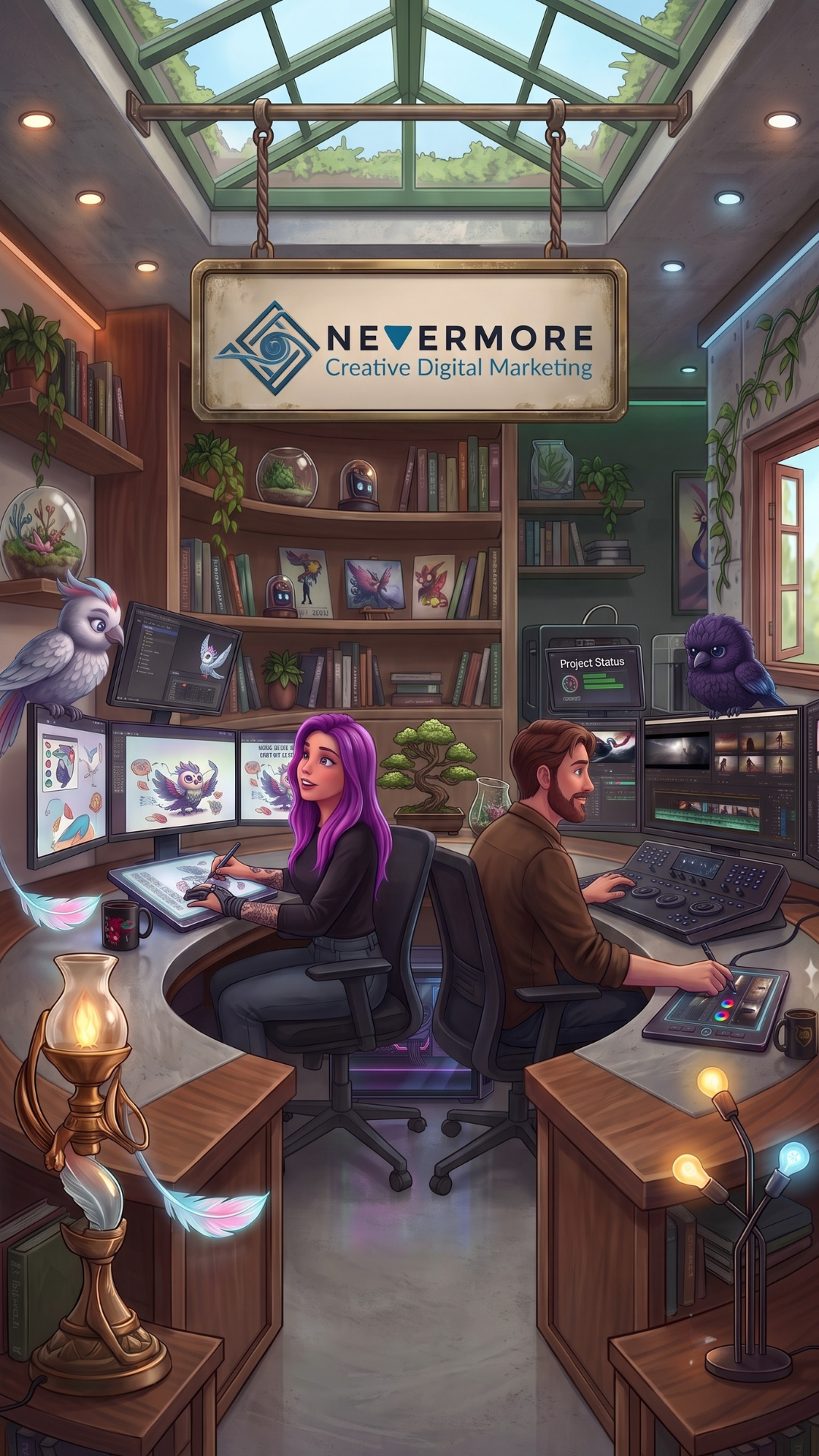 Nevermore Digital Marketing About Us Header
