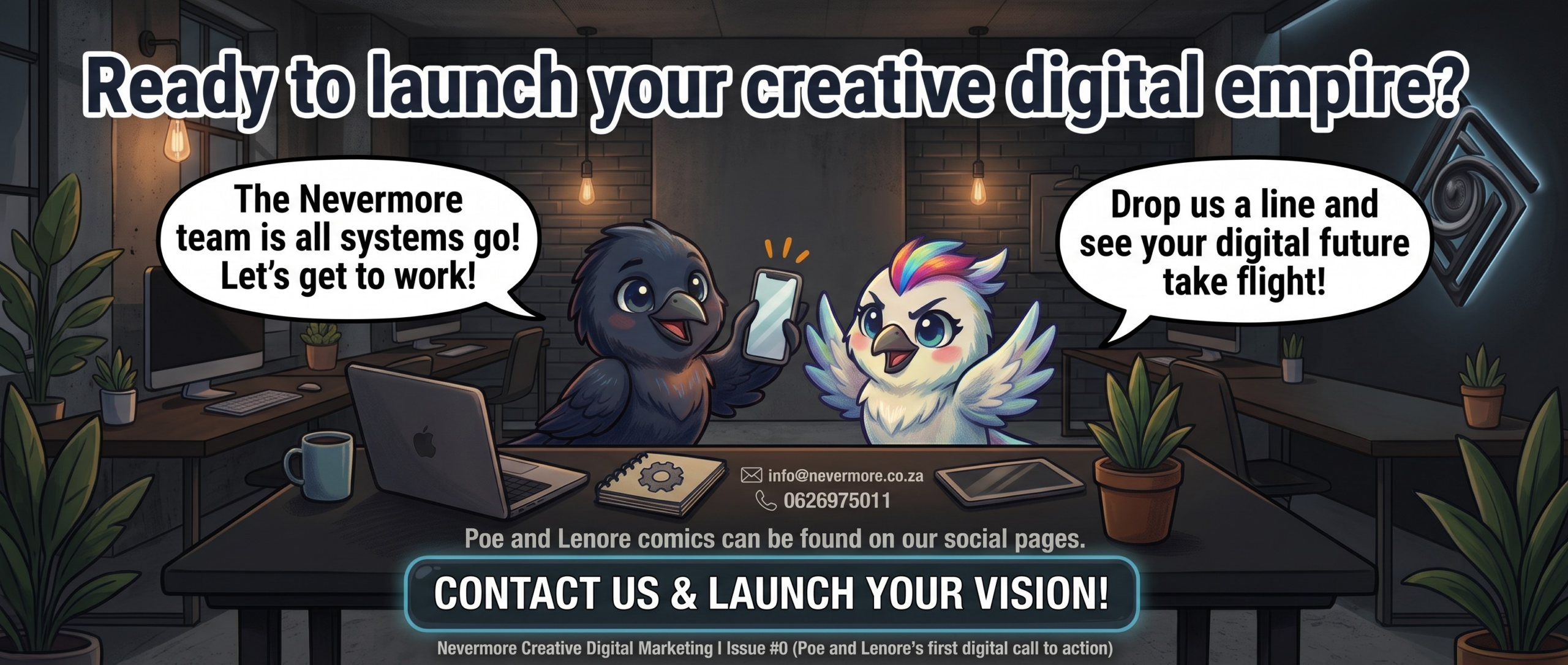 Poe and Lenore Contact us