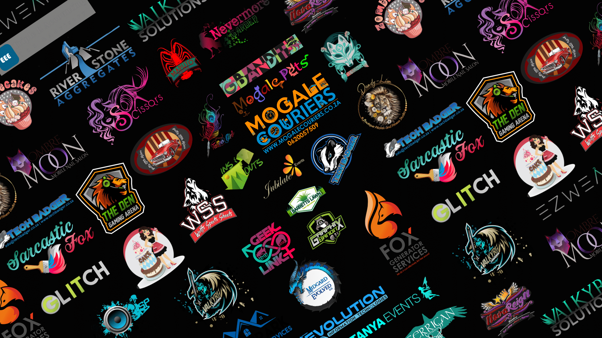 Logo design and vector mark showcase