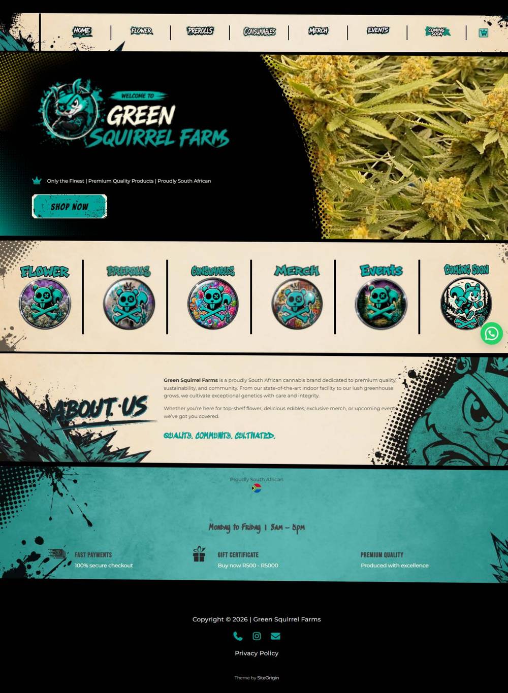 Green Squirrel Farms desktop